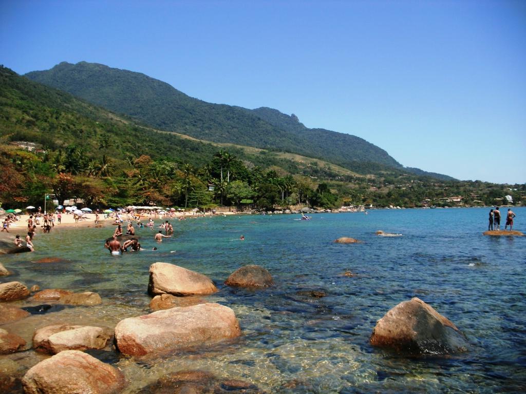 Вілла Casinhas Na Praia Do Juliao Em Ilhabela Sp Номер фото